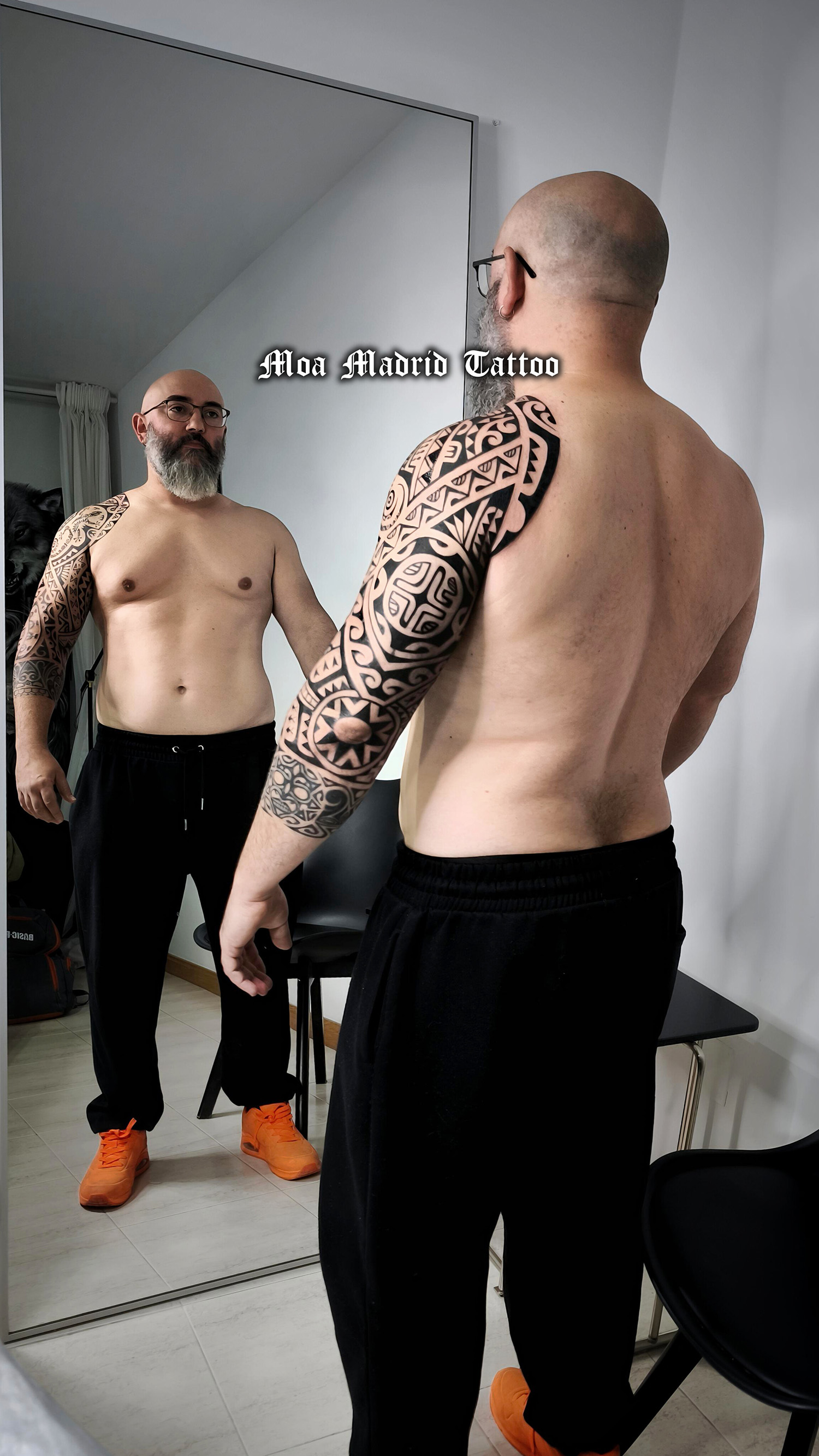 Tatuaje cruz marquesana